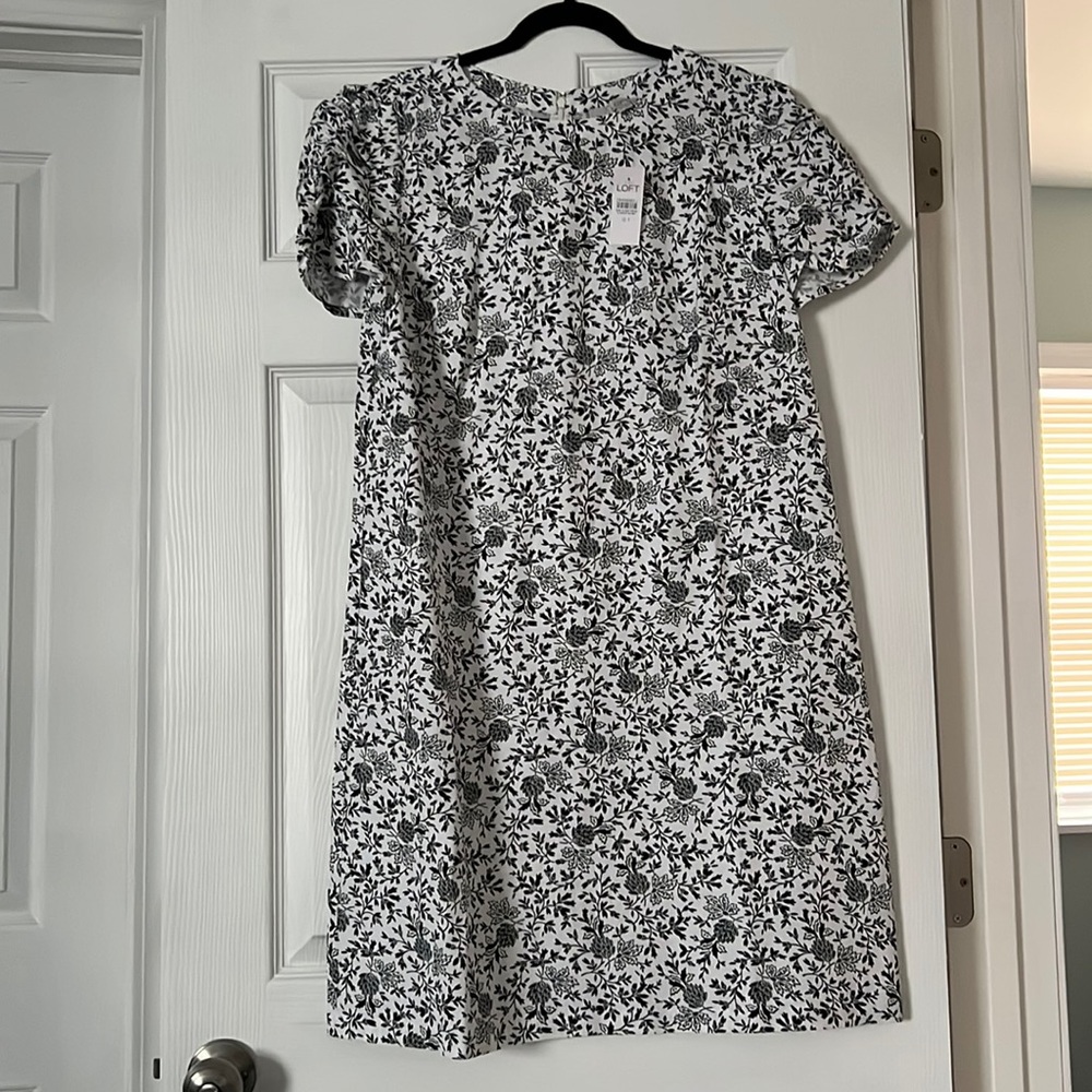 🟣3/$20-NWT-Loft Linen Dress